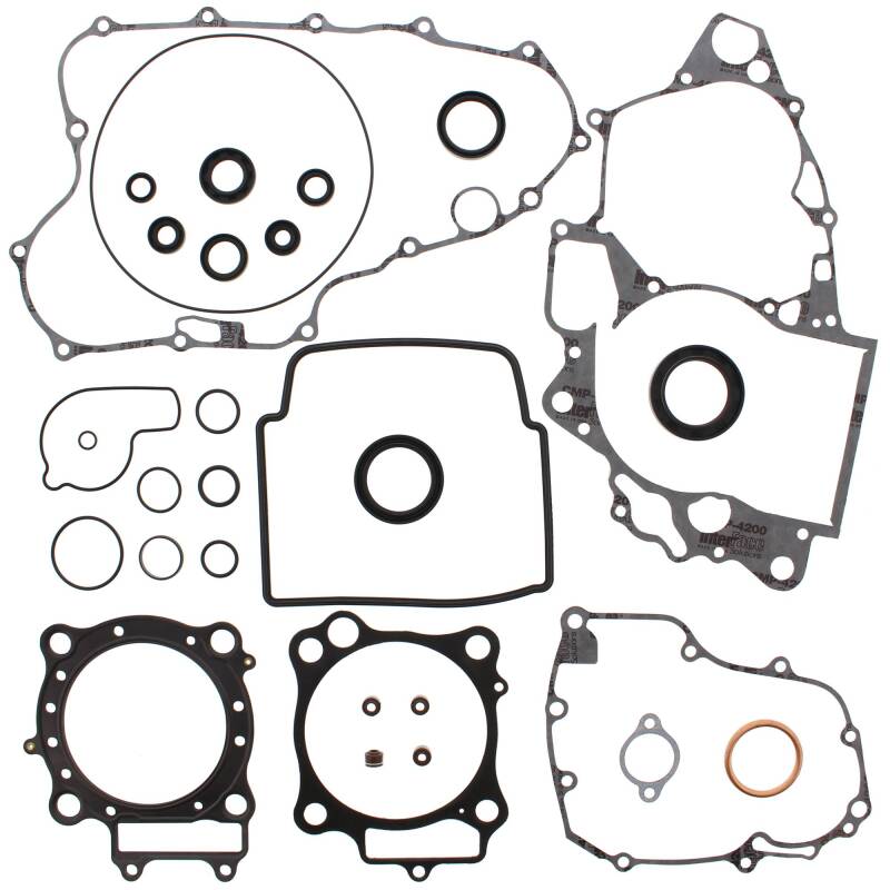 Honda CRF450X Engine Gasket Kit - Vertex Pistons - Complete with Oil Seals - `05-`17